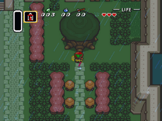 The Legend of Zelda - A Link to the Past (Samus Hack) Screenthot 2